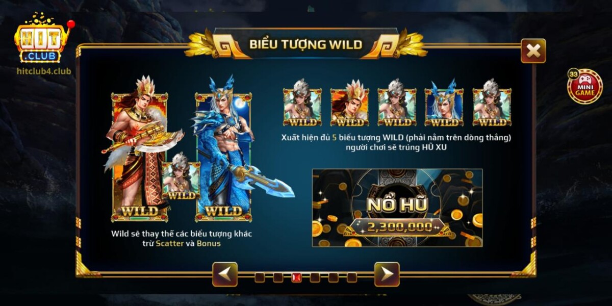 Các biểu tượng và tính năng xuất hiện trong trò chơi 